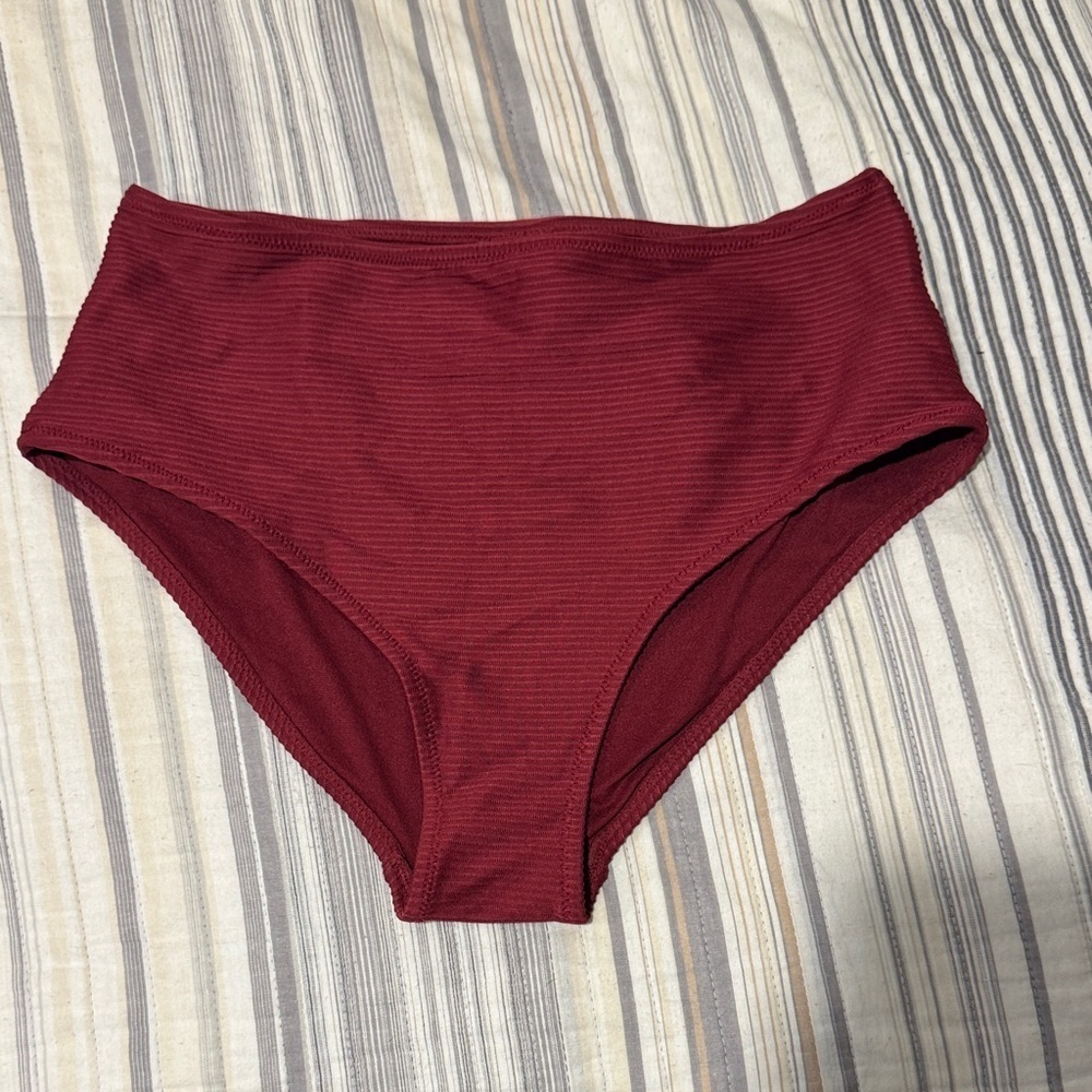 Old Navy Burgundy Swim Bottom